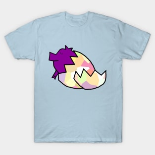 Cute Pig Hatching from Easter Egg T-Shirt